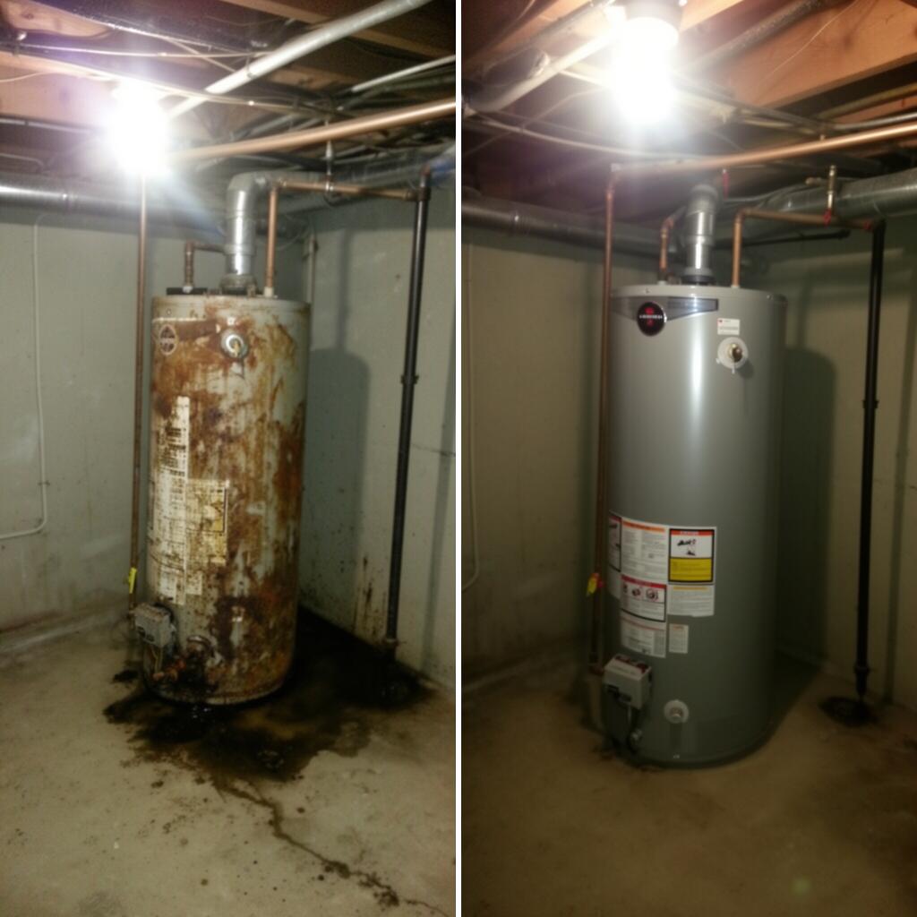 Tankless water heater install